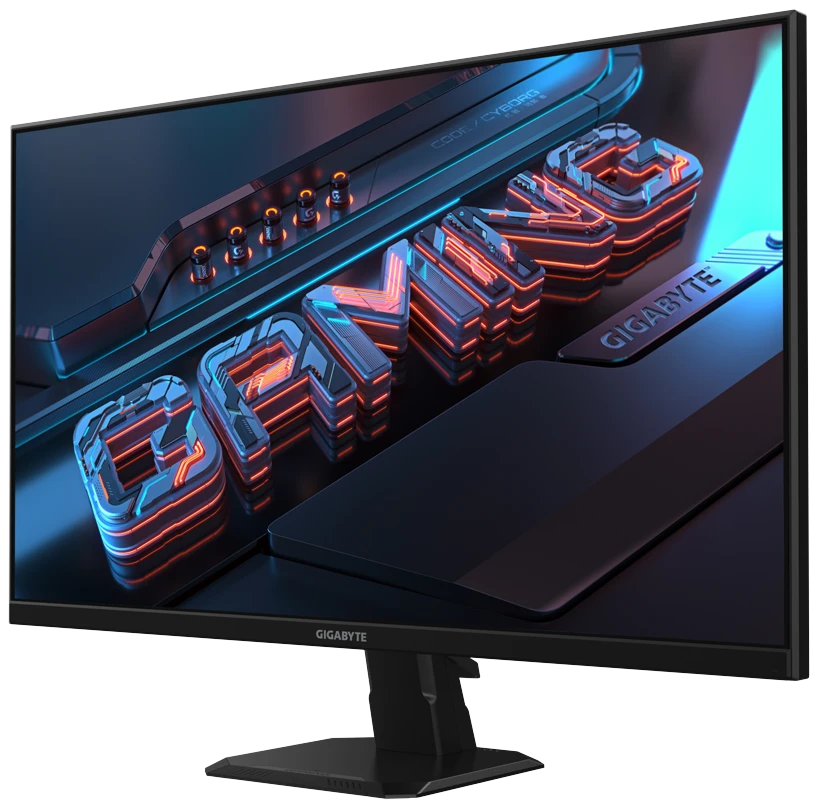 Монитор 27' Gigabyte GS27QA EU IPS 2560x1440, 180 Гц, 1 мс, 16:9, 300 кд/м², DP 1.4, HDMI 2.0, 3.5 Jack, FreeSync, черный, фото3