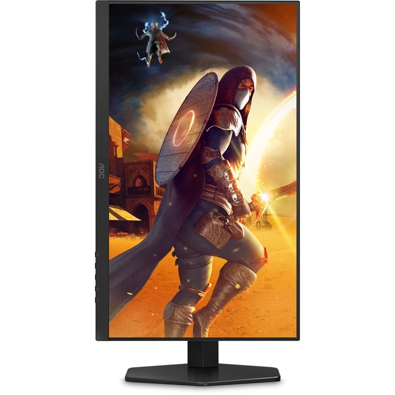 Монитор 23.8' AOC 24G4HX Fast IPS 1920x1080, 200 Гц, 0.3 мс (MPRT), 16:9, 300 кд/м², HDR10, HDMI 2.0, DP 1.4, 3.5 Jack, динамики (2x2 Вт), Adaptive-Sync, черный, фото4