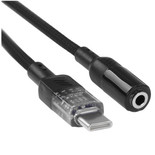 Кабель   Hoco USB Type-C - jack 3.5 мм черный