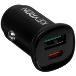 Автомобильное ЗУ KEYRON K54ACQCPDMB черный