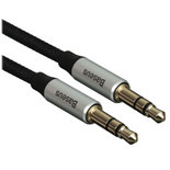 Кабель   Baseus jack 3.5 мм - jack 3.5 мм черный