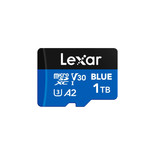 Карта памяти Lexar Blue microSDXC 1000 ГБ [LMSBLUE001T-BNANC]