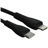 Кабель Borofone Lightning 8-pin - USB Type-C черный