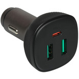 Автомобильное ЗУ KEYRON K542ACQCPDMB черный