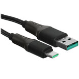 Кабель KEYRON USB Type-C - USB Type-A серый 1.5 м