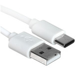 Cable Aceline USB Type-C - USB Type-A white 1.5 m