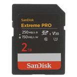 Карта памяти SanDisk Extreme Pro SDHC 2048 ГБ [SDSDXXD-2T00-GN4IN]