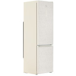Холодильник с морозильником   Hotpoint HT 6200 AB бежевый
