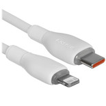 Кабель Baseus Lightning 8-pin - USB Type-C белый
