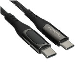 Кабель PHILIPS USB Type-C - USB Type-C черный