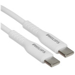 Кабель PHILIPS USB Type-C - USB Type-C белый