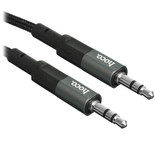 Кабель   Hoco jack 3.5 мм - jack 3.5 мм белый