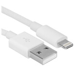Кабель DEXP Lightning 8-pin - USB Type-A белый 1.8 м