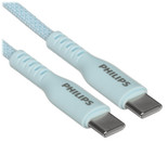 Кабель PHILIPS USB Type-C - USB Type-C синий