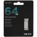 Память OTG USB Flash 64 ГБ DEXP DMF-3264M