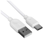 Кабель Borofone USB Type-C - USB Type-A белый