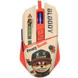Мышь проводная A4Tech Bloody W63 Max Proxy Boom [W63MAXPROXYBOOM] розовый