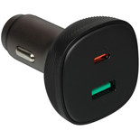 Автомобильное ЗУ KEYRON K72ACQCPDMB черный