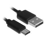 Кабель FinePower USB Type-C - USB Type-A черный