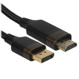 Кабель однонаправленный KEYRON HDMI - DisplayPort, 3 м