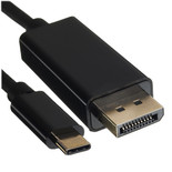 Кабель однонаправленный Aceline DisplayPort - USB Type-C, 1.8 м