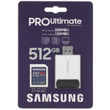 Карта памяти Samsung PRO Utimate SDXC 512 ГБ [MB-SY512SB/WW]