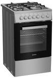 Комбинированная плита Indesit ISG5F1HX серебристый