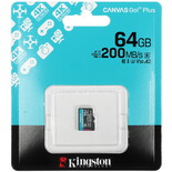Карта памяти Kingston Canvas Go! Plus microSDXC 64 ГБ [SDCG4/64GBSP]