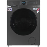 Стирально-сушильная машина Midea MF200D80WBS/S-RU серый