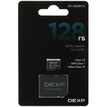Карта памяти DEXP microSDXC 128 ГБ [SD128GBV10]