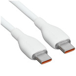 Кабель Baseus USB Type-C - USB Type-C белый 2 м