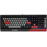 Klaviatura  simli MSI Vigor GK30 INFRARED rangi qora