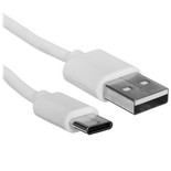 Кабель Aceline USB Type-C - USB Type-A белый