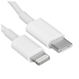 Кабель Apple Lightning 8-pin - USB Type-C белый 1 м