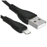 Кабель Borofone Lightning 8-pin - USB Type-A черный