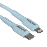 Кабель PHILIPS Lightning 8-pin - USB Type-C синий