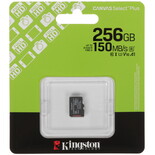Карта памяти Kingston microSDXC 256 ГБ [SDCS3/256GBSP]