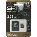 Карта памяти Silicon Power High Endurance microSDXC 256 ГБ [SP256GBSTXDV3V1HSP]