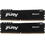 Оперативная память Kingston FURY Beast Black [KF432C16BBK2/64] 64 ГБ