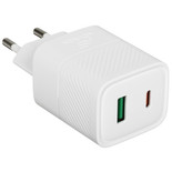 Сетевое зарядное устройство KEYRON K45ACQCPDGaNW белый