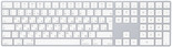 Клавиатура  проводная + беспроводная Apple Magic Keyboard цвет серебристый