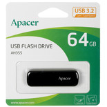 Память USB Flash 64 ГБ Apacer AH355 [AP64GAH355B-1]