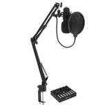 Микрофонный комплект Оклик SM-600G черный