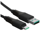 Кабель KEYRON USB Type-C - USB Type-A черный