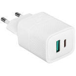 Сетевое зарядное устройство KEYRON K35ACQCPDGaNW белый
