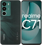 6.67" Смартфон realme C71 128 ГБ зеленый