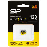 Карта памяти Silicon Power Inspire microSDXC 128 ГБ [SP128GBSTXLA2V1NSP]