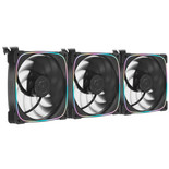 Комплект реверсных вентиляторов Geometric Future Squama 2503RB-14 [1F2503R314000] черный