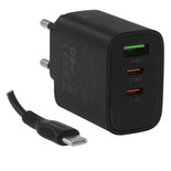 Сетевое зарядное устройство Borofone BA98A черный