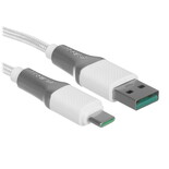 Кабель KEYRON USB Type-C - USB Type-A белый 1.5 м